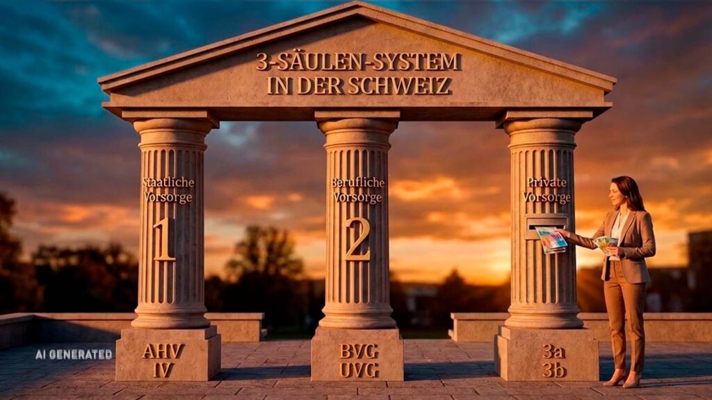 Wenn Anna im Jahr 2025 nichts in die Säule 3a eingezahlt hat, kann sie dies im 2026 nachholen. Und zwar rückwirkend für Beitragslücken ab 2025.